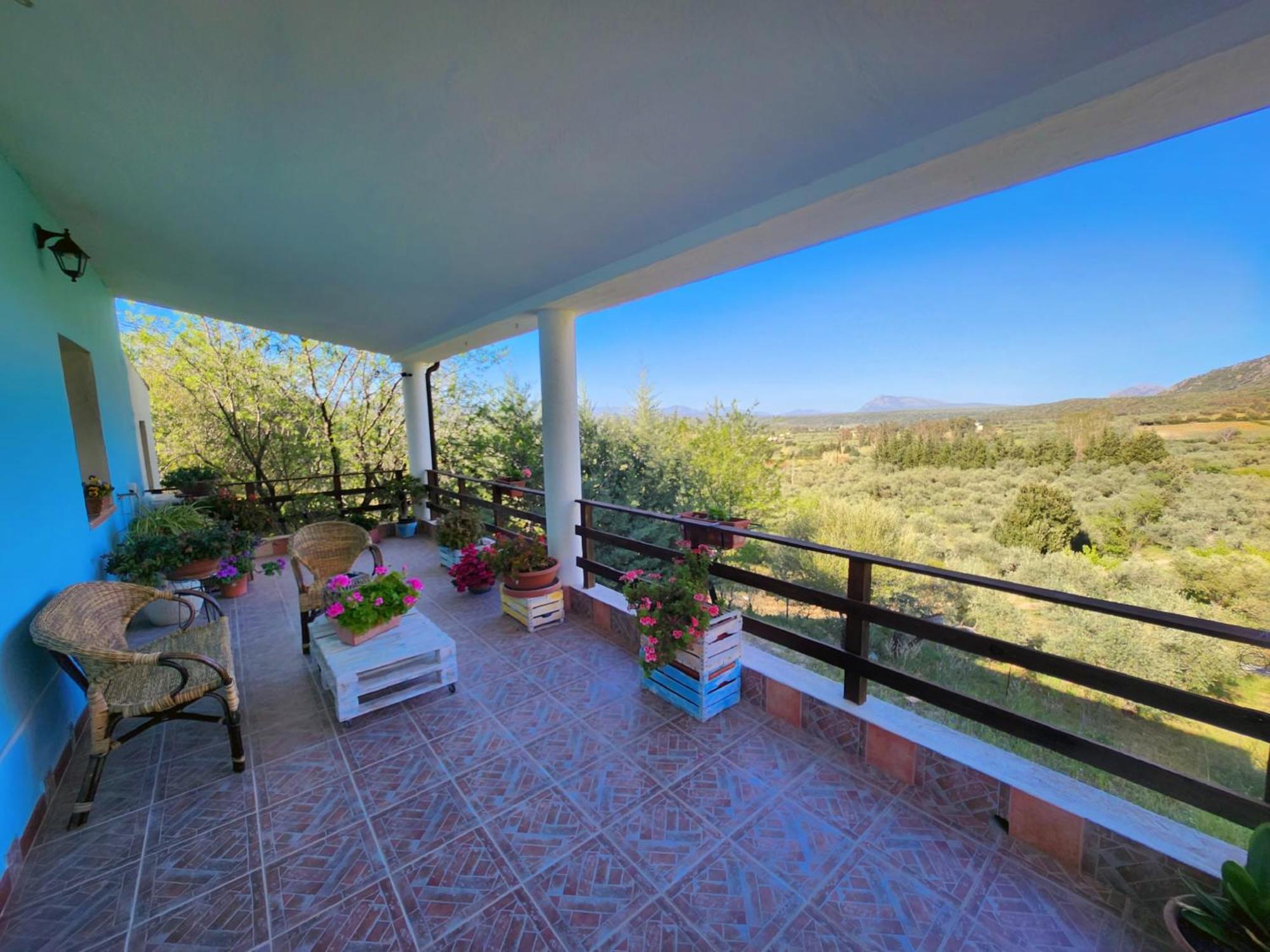 Vila Panoramic House Oliena Exteriér fotografie